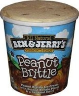 Ben and Jerry's  Peanut Brittle Ice Cream